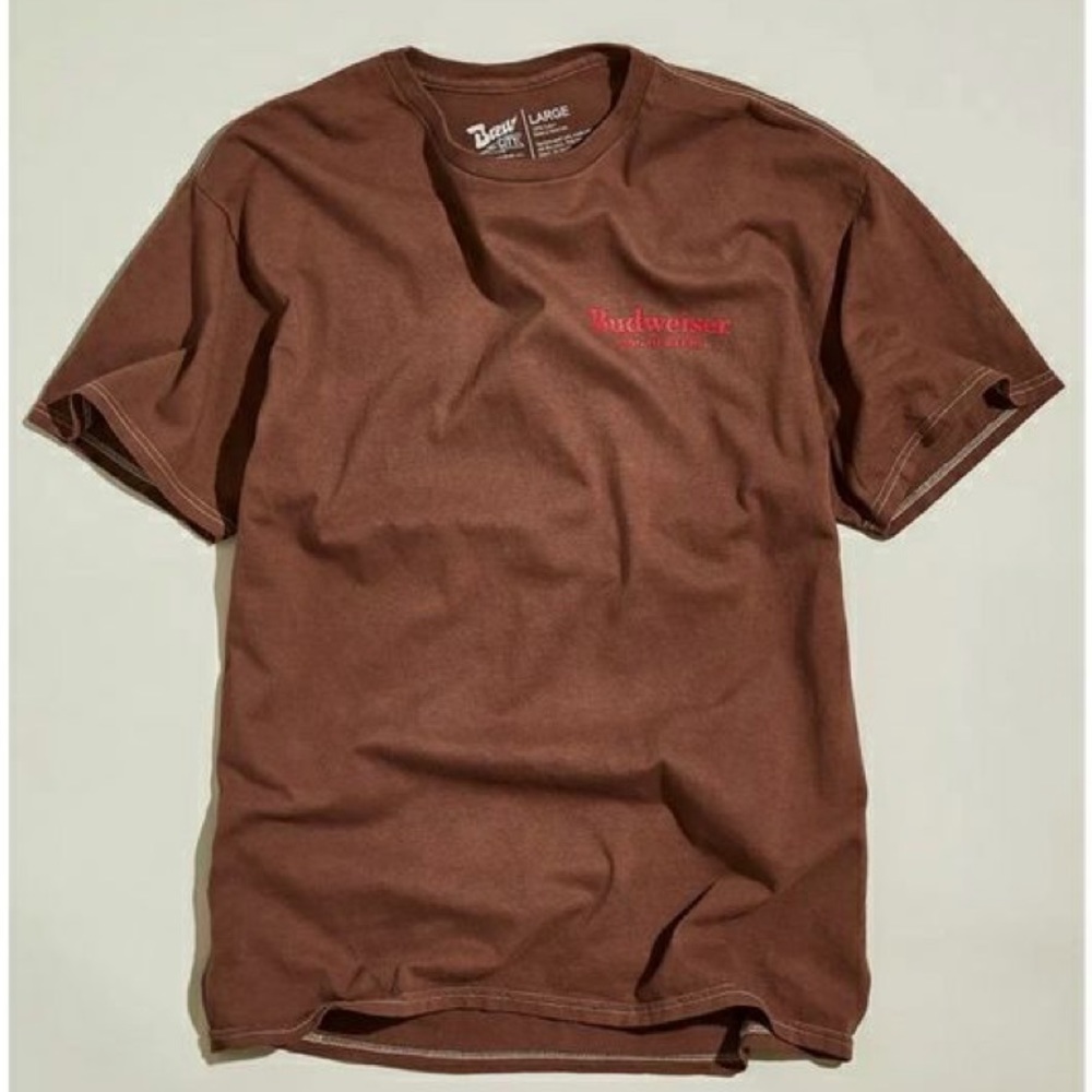 Mens large urban outfitters Budweiser t shirt